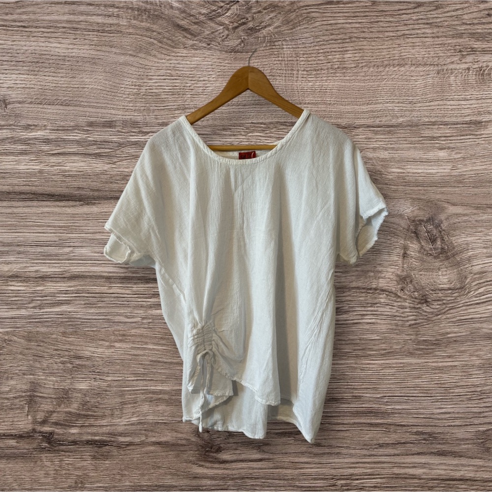 Oh My Gauze White Cotton Top size 3